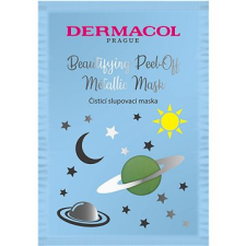 Dermacol Beautifying Brightening Peel-Off Metallic Mask - tisztító bőrápoló szer