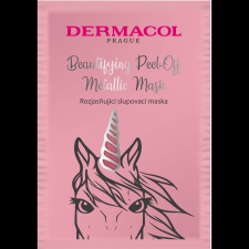 Dermacol Beautifying Brightening Peel-Off Metallic Mask - világosító (8595003116671) arcpakolás, arcmaszk