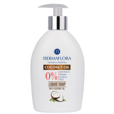  Dermaflora 0% folyékony szappan kókuszolaj 400 ml tisztító- és takarítószer, higiénia