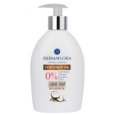 Dermaflora 0% folyékony szappan kókuszolaj 400 ml tisztító- és takarítószer, higiénia