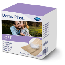  DermaPlast® SOFT sebtapasz tekercsben (8 cmx5 m; 1 db) gyógyászati segédeszköz