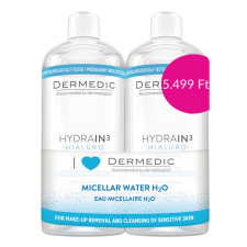 Dermedic Hydrain³ Micellás víz H²O duo limitált (500ml+500ml) sminklemosó