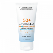 Dermedic Sunbrella fényvédő SPF50+ arckrém zsíros és kombinált bőrre 50 ml arckrém