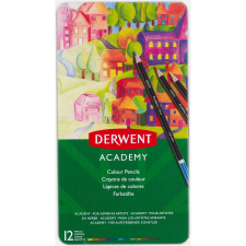 Derwent "Academy" színes ceruza készlet 12 különböző szín (2301937) (D2301937) színes ceruza