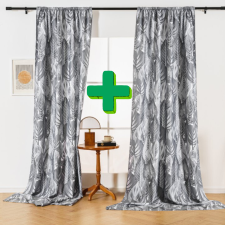 Design függönyök PERUN 140x270 cm (2 db), mintás lakástextília