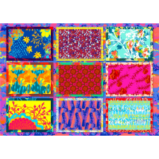 Design Puzzle 1000 darabos - Minták Nr. 5 puzzle, kirakós