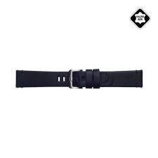 Designed for SAMSUNG BRALOBA ESSEX pótszíj (univerzális, 22 mm, valódi bőr) FEKETE Garmin Fenix 6 Sapphire, Samsung Gear S3 Classic (SM-R770), Garmin Fenix 6, Garmin Fenix 6 Pro, Honor Watch GS P okosóra kellék