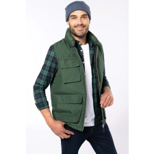 Designed To Work Uniszex mellény Designed To Work WK615 Quilted Bodywarmer -2XL, Forest Green férfi mellény