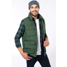 Designed To Work Uniszex mellény Designed To Work WK615 Quilted Bodywarmer -S, Forest Green