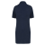 Designed To Work WK209 Női rövid ujjú hosszított piké póló Designed To Work, Navy/Oxford Grey-S