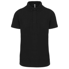 Designed To Work WK225 rövid ujjú galléros piké férfi póló Designed To Work, Black-M