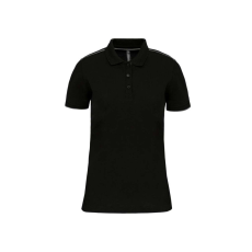  Designed To Work WK271 LADIES&- 039; SHORT-SLEEVED CONTRASTING DAYTODAY POLO SHIRT 2XL