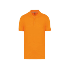 Designed To Work WK274 férfi galléros póló rövid ujjakkal, oldalsó slicceléssel Designed To Work, Orange-5XL