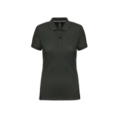 Designed To Work WK275 Női galléros póló rövid ujjakkal, oldalsó slicceléssel Designed To Work, Dark Grey-XL