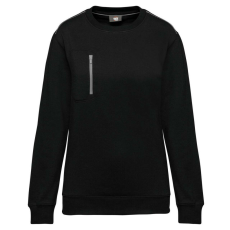  Designed To Work WK403 UNISEX DAYTODAY CONTRASTING POCKET SWEATSHIRT XL