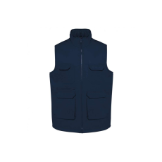 Designed To Work WK607 bélelt unisex mellény sok zsebbel Designed To Work, Navy-XS
