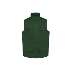 Designed To Work WK607 UNISEX PADDED MULTI-POCKET POLYCOTTON VEST 3XL