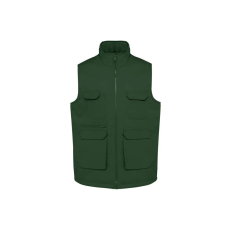 Designed To Work WK607 UNISZEX BÉLELT TÖBBZSEBES POLYCOTTON MELLÉNY