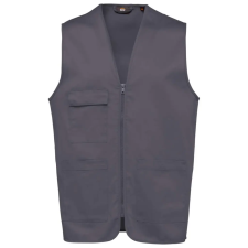 Designed To Work WK608 UNISEX POLYCOTTON MULTI-POCKET VEST S munkaruha