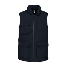 Designed To Work WK615 vízálló bélelt unisex mellény Designed To Work, Navy-3XL