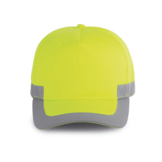 Designed To Work WKP123 5 paneles neonszínű baseballsapka Designed To Work, Fluorescent Yellow-U