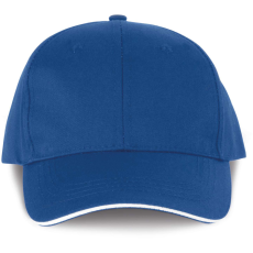 Designed To Work WKP145 OEKOTEX CERTIFIED 6 PANELS CAP WITH SANDWICH PEAK U