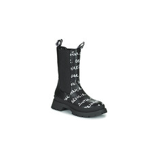 Desigual Csizmák SHOES CHELSEA HIGH LETTERING Fekete 40