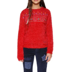 Desigual Desigual Gabo piros lány pulóver