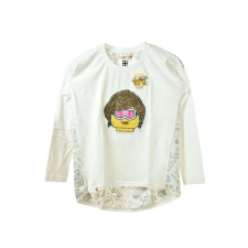 Desigual Desigual Lego flitteres, hosszú ujjú lány póló – 11-12 év gyerek póló