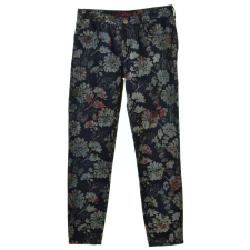 Desigual Desigual sötétkék, mintás skinny farmernadrág – 30 női nadrág