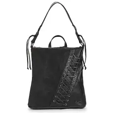 Desigual Hátitáskák BACKPACK BLACK PATCH TANGO  PRETORIA MINI Fekete Egy méret