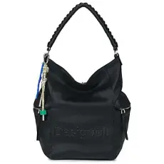 Desigual Hátitáskák BACKPACK HALF LOGO ARICA Fekete Egy méret