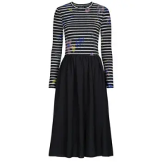 Desigual Hosszú ruhák RAYA HIBRIDA Fekete EU S