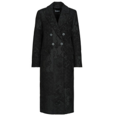 Desigual Kabátok PATCH BLACK Fekete EU L