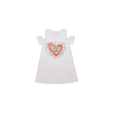 Desigual Rövid ruhák VEST_BLOOM Fehér 9 / 10 éves