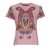 Desigual Rövid ujjú pólók FLOWER Rózsaszín EU M