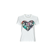 Desigual Rövid ujjú pólók TS_COR Fehér EU XS