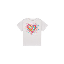 Desigual Rövid ujjú pólók TS_HEART Fehér 7 / 8 éves gyerek póló