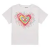 Desigual Rövid ujjú pólók TS_HEART Fehér 7 / 8 éves
