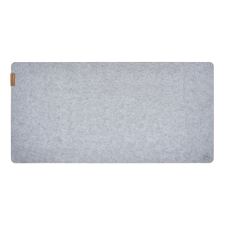 Desk Mat - Felt Series - L (90x45 cm) - Világos szürke - Prémium filc egérpad egérpad