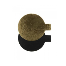 Desszert alátét, mini torta karton, kör, 8 cm konyhai eszköz