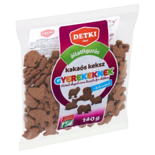  Detki Állatfigurás Kakaós HT keksz 160g csokoládé és édesség