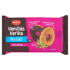  Detki Cukormentes Van.karika ÉT 150 gr. csokoládé és édesség