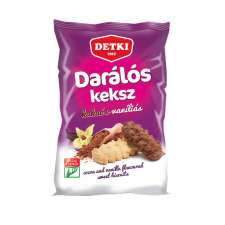  Detki Darálós vaníliás és kakaós omlós keksz 200g /18/ csokoládé és édesség