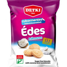Detki Detki cukormentes kókuszos omlós keksz 180 g csokoládé és édesség