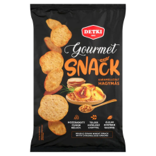 Detki Gourmet Snack 100g karamellizált hagymás reform élelmiszer