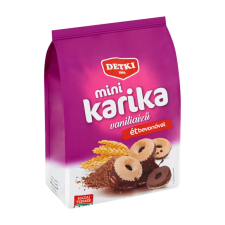  Detki Mini Karika vaníliaízű teasütemény ét 150g /12/ ZACSKÓS csokoládé és édesség