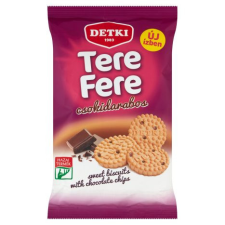  Detki Tere-fere csokidarabos keksz 150 g csokoládé és édesség