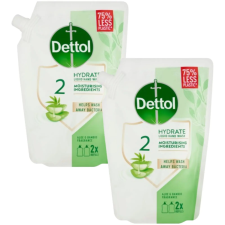 Dettol folyékony Szappan Utántöltő Aloe Vera és Bambusz 2x500ml tisztító- és takarítószer, higiénia