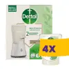 Dettol No Touch szenzoros szappanadagoló - Aloe Vera utántöltővel 250ml (Karton - 4 csomag)